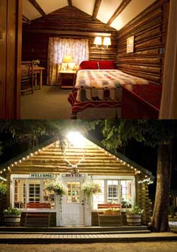 The Log Cabin Motel, Pinedale, Wyoming