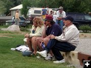 Baseball spectators. Photo by Pinedale Online.