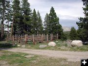 Corrals at Trailhead. Photo by Pinedale Online.