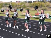 Wrangler Cheerleaders. Photo by Pinedale Online.