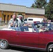 Homecoming King and Queen. Photo by Pinedale Online.