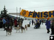 Pinedale Finish Line. Photo by Pinedale Online.