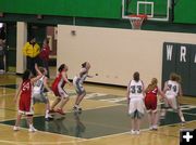 Ladies Basketball. Photo by Pinedale Online.