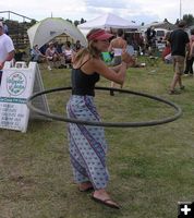 Hula Hoop. Photo by Dawn Ballou, Pinedale Online.