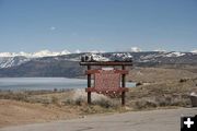 Fremont Lake Sign. Photo by Clint Gilchrist, Pinedale Online.