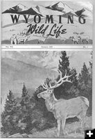 Wyoming Wildlife - 1942. Photo by Wyoming Game & Fish.