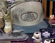 Chris LeDoux hat. Photo by Dawn Ballou, Pinedale Online!.