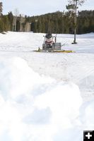 Snow Making Machine. Photo by Pam McCulloch, Pinedale Online!.