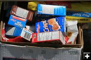Cereal Boxes. Photo by Dawn Ballou, Pinedale Online.