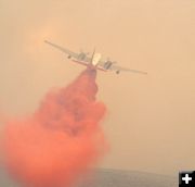 Retardant Drop. Photo by Dave Bell.