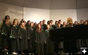 Pinedale High School Choir. Photo by Pam McCulloch.