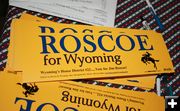 Roscoe Stickers. Photo by Dawn Ballou, Pinedale Online.