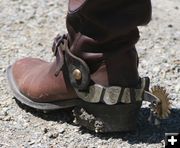 Boots & Spurs. Photo by Pamela McCulloch, Pinedale Online.