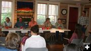 Commissioner Candidates. Photo by Dawn Ballou, Pinedale Online.