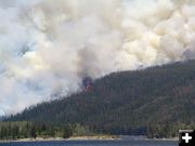 Narrows Flames. Photo by Pinedale Online.