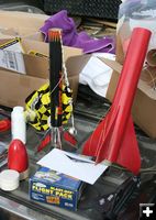Rocket Kits. Photo by Dawn Ballou, Pinedale Online.