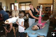 Massages. Photo by Dawn Ballou, Pinedale Online.