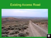 Access Road. Photo by Cimarex Energy Co..