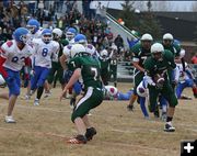Pinedale 28 - Lovell 23. Photo by Clint Gilchrist, Pinedale Online.