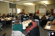 Pandemic Flu Exercise. Photo by Dawn Ballou, Pinedale Online.