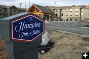 Hampton Inn. Photo by Dawn Ballou, Pinedale Online.
