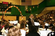 Pinedale High School Band. Photo by Pam McCulloch, Pinedale Online.