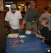 Ice Cream & Cake. Photo by Pam McCulloch, Pinedale Online.