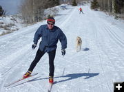 Mike Looney. Photo by Bob Barrett, Pinedale Ski Education Foundation.