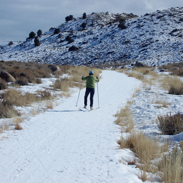 CCC Ponds Pathway. Photo by Bob Barrett, Pinedale Ski Education Foundation.