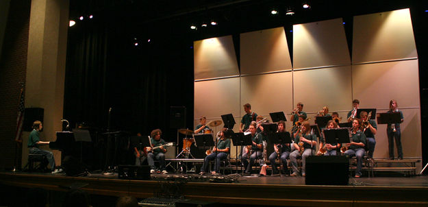Jazz Band. Photo by Pam McCulloch, Pinedale Online.