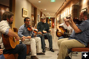 Acoustic Workshop. Photo by Tim Ruland, Pinedale Fine Arts Council.