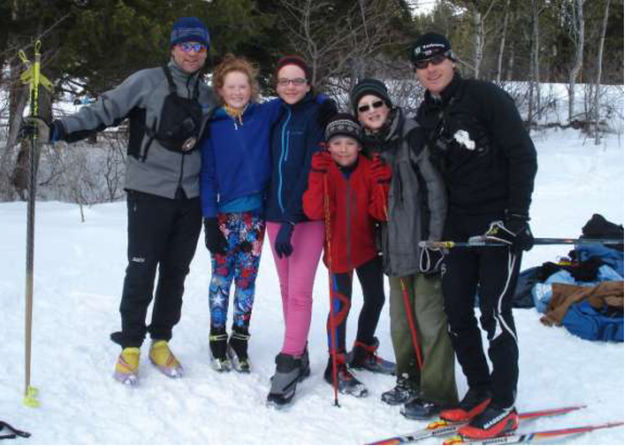 Pinedale skiers in Jackson. Photo by Bonnie Chambers.
