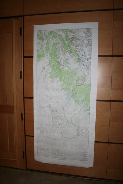 Drift Map. Photo by Dawn Ballou, Pinedale Online.
