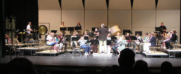 6th Grade Band. Photo by Bob Rule.