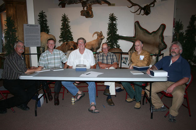 2011 Journal Authors. Photo by Dawn Ballou, Pinedale Online.