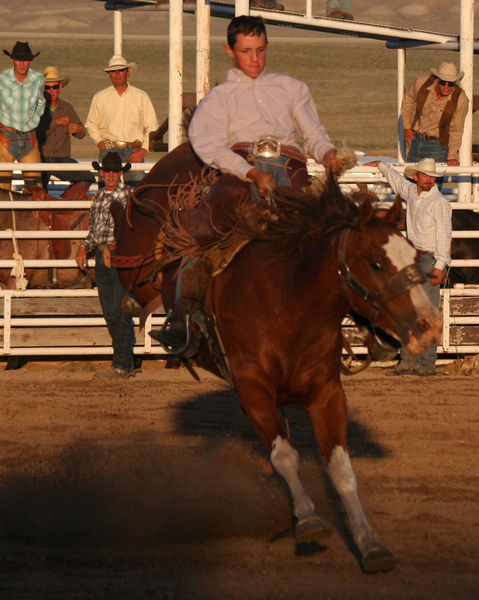 Tanner Butner. Photo by Clint Gilchrist, Pinedale Online.