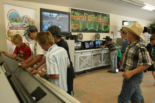 IGX Video Games. Photo by Dawn Ballou, Pinedale Online.