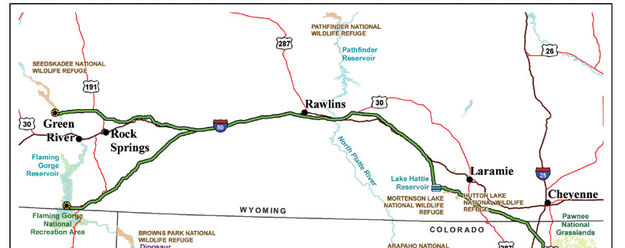 Wyoming portion of pipeline. Photo by U.S. Army Corps of Engineers.