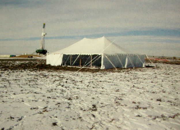 Winter dig. Photo by Current Archaeology.
