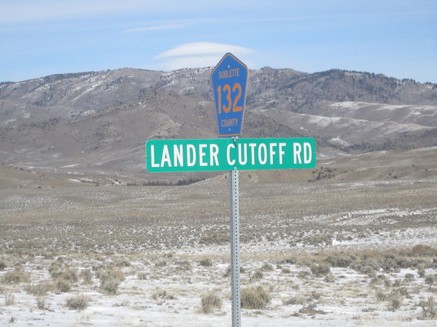 Lander Road. Photo by Bill Winney.