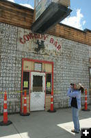 Brands at the Cowboy Bar. Photo by Dawn Ballou, Pinedale Online.