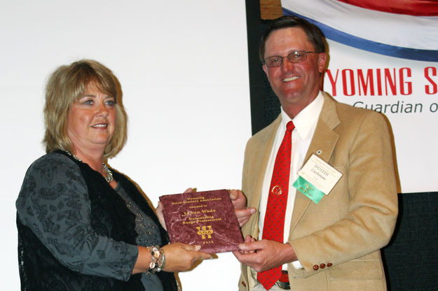 Outstanding Range Professional. Photo by Wyoming Stock Growers Association.