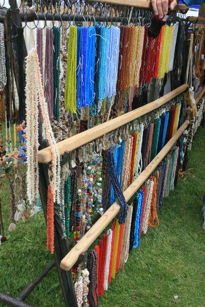 Beads. Photo by Dawn Ballou, Pinedale Online.