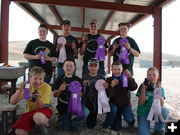 4-H County Muzzleloading shoot. Photo by Robin Schamber.