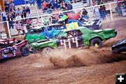 Demolition Derby. Photo by Tara Bolgiano, Blushing Crow Photography.