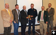 Scott Smith award. Photo by Tara Teaschner, WGFD.