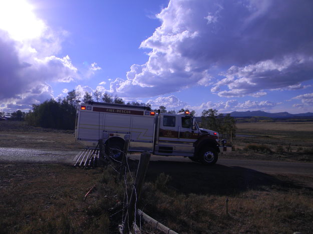 Sublette County Firefighters. Photo by Mellisa Watson.