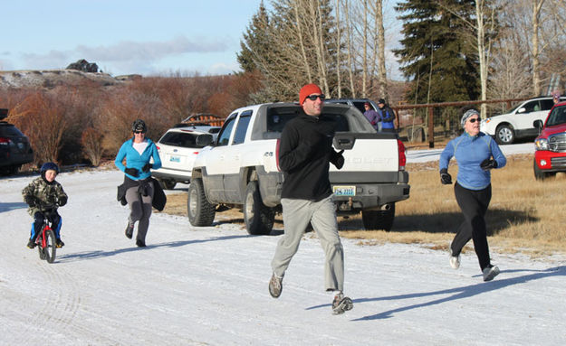 Runners. Photo by Wyatt Sheppard..
