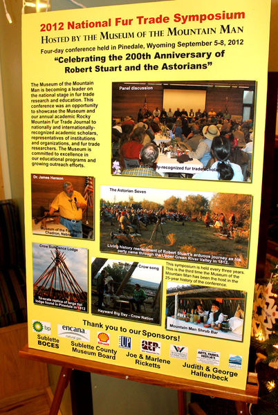 Fur Trade Symposium - 2012. Photo by Dawn Ballou, Pinedale Online.