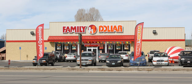 Family Dollar. Photo by Dawn Ballou, Pinedale Online.